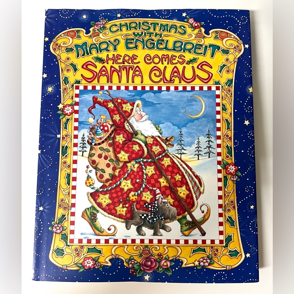 'Christmas with Mary Engelbreit. Here Comes Santa Claus' Illustration Book 2002